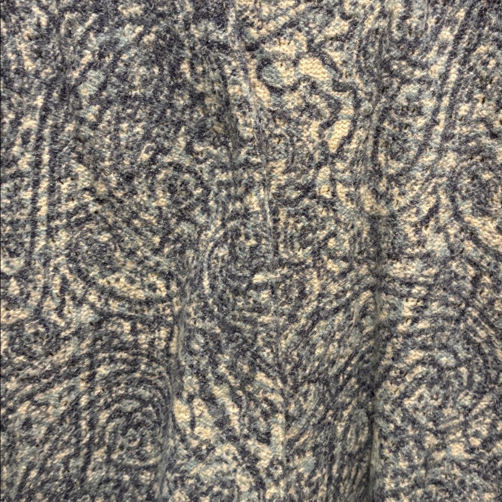 Pure Jill Tranquility Fleece Jacket  Long Sleeve Paisley Pockets - Picture 3 of 4